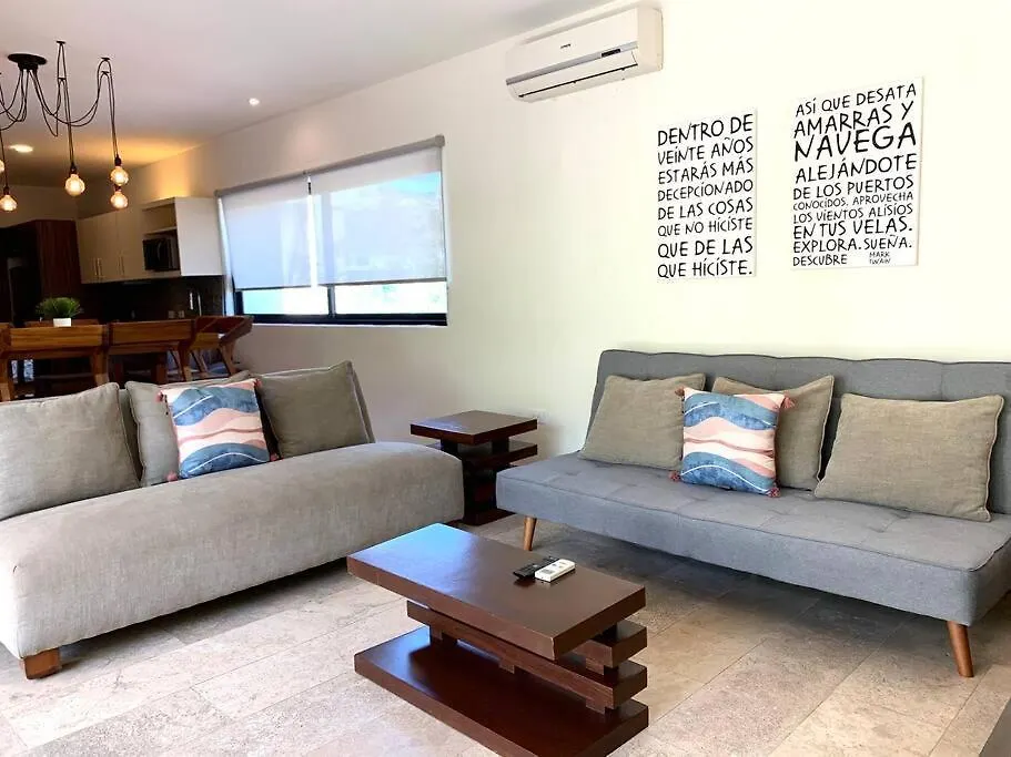 Apartmán Edifico Palmares, Increible Locacion En Playa, 2 Bds/2 Banos Para 6 Playa del Carmen